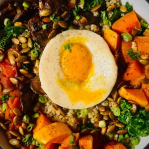 Turkey Sweet Potato Breakfast Bowl